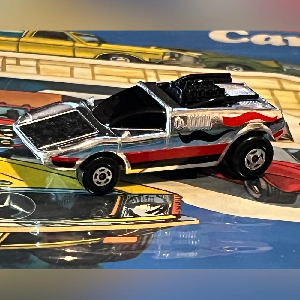 Vintage Matchbox Superfast Silver Streak 1971 Lesney England Chrome